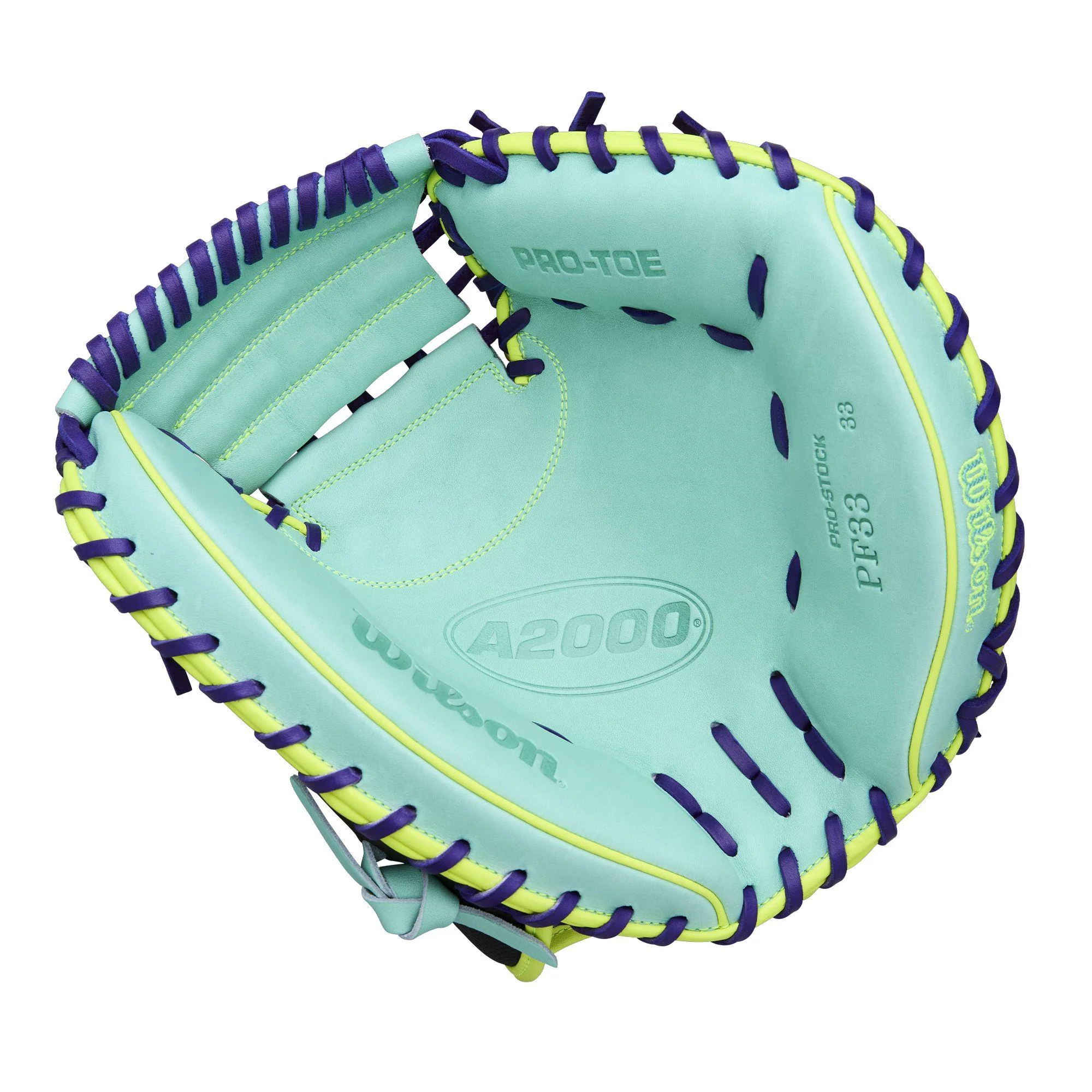 Wilson Spring 2026 A2000 PF33SS 33” Baseball Catcher’s Mitt - Right Hand Throw - Image 2