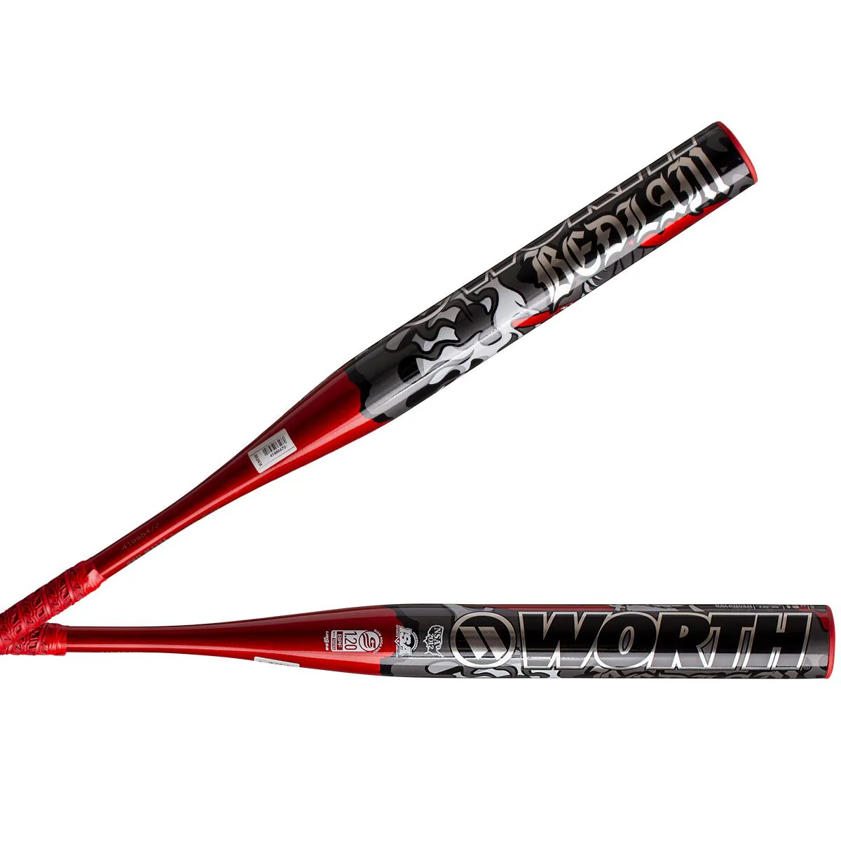 Worth Bedlam Phil Matte Signature USSSA 13" Balanced 1-Piece Slo-Pitch Bat (2025) - Image 2